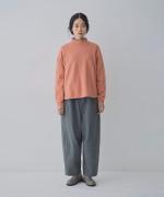 ふわふわ裏毛　ラウンドプルオーバー